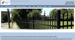 Desktop Screenshot of fallscityfence.com